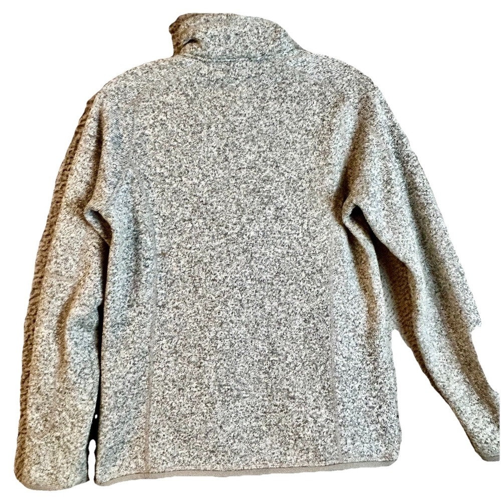 Patagonia 1/4 Zip Better Sweater Women's Fleece Jacket Heather Gray Size Medium - Picture 2 of 8